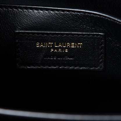 Saint Laurent Shiny Calfskin Medium Uptown Tote Black 6 of 11