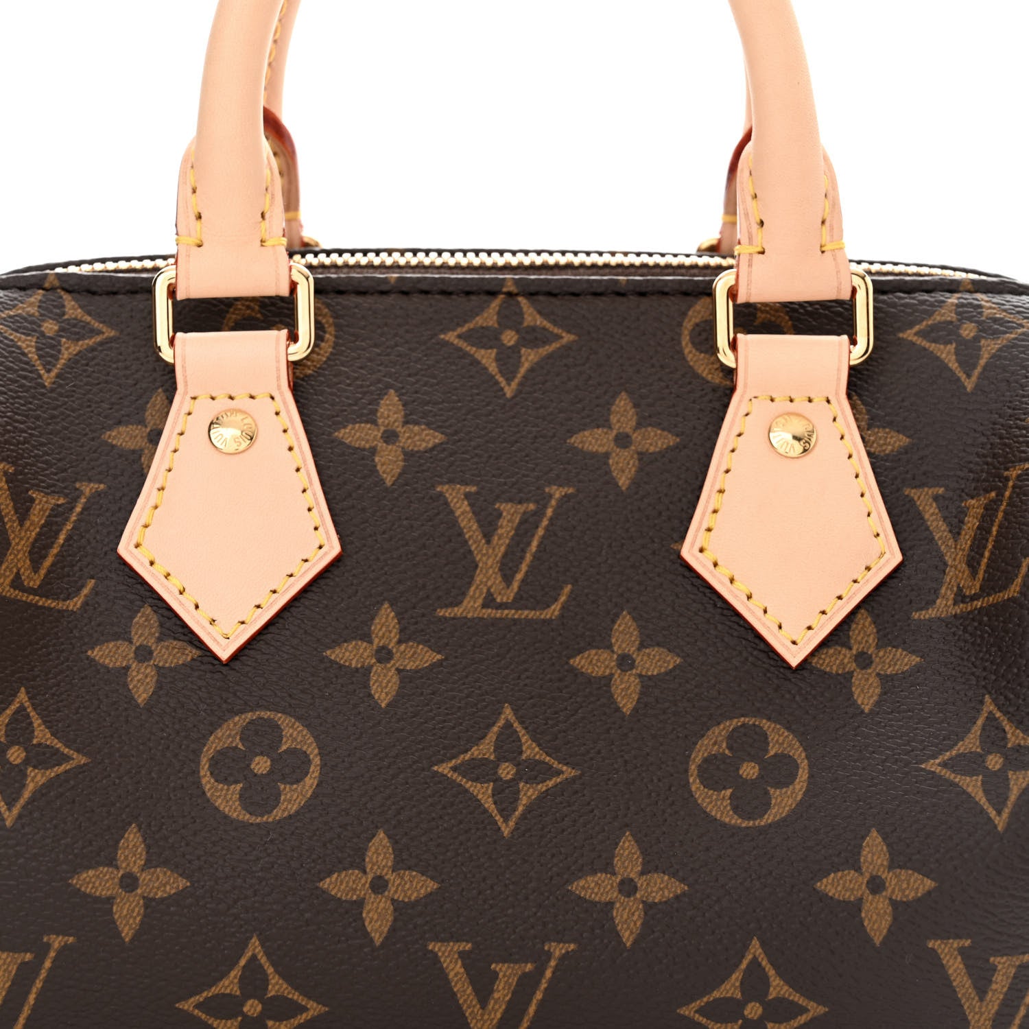 Louis Vuitton Monogram Speedy Bandouliere 20 Beige 7 of 9