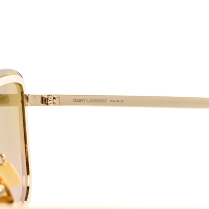 Saint Laurent SL 364 Mask Sunglasses Brown 6 of 8