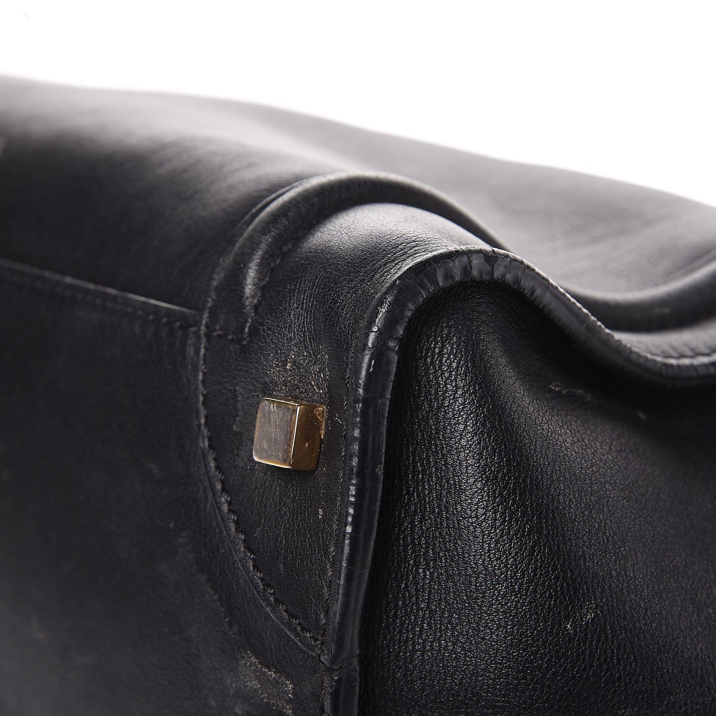 Smooth Calfskin Mini Luggage Black