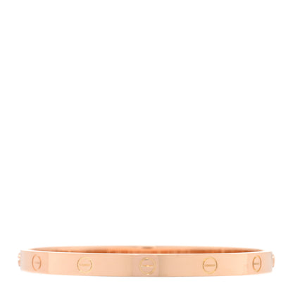Cartier 18K Pink Gold LOVE Bracelet 19 2 of 6
