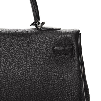 Hermes Togo Kelly Retourne 35 Black 26 of 32