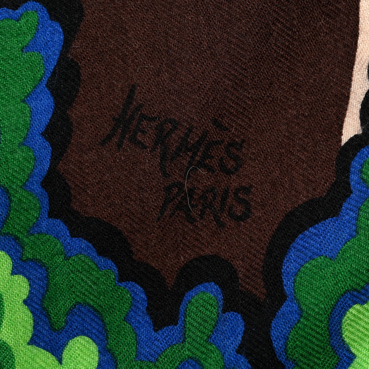 Hermes Cashmere Silk The Three Graces Shawl 140 Rose Vif Marron 2 of 6