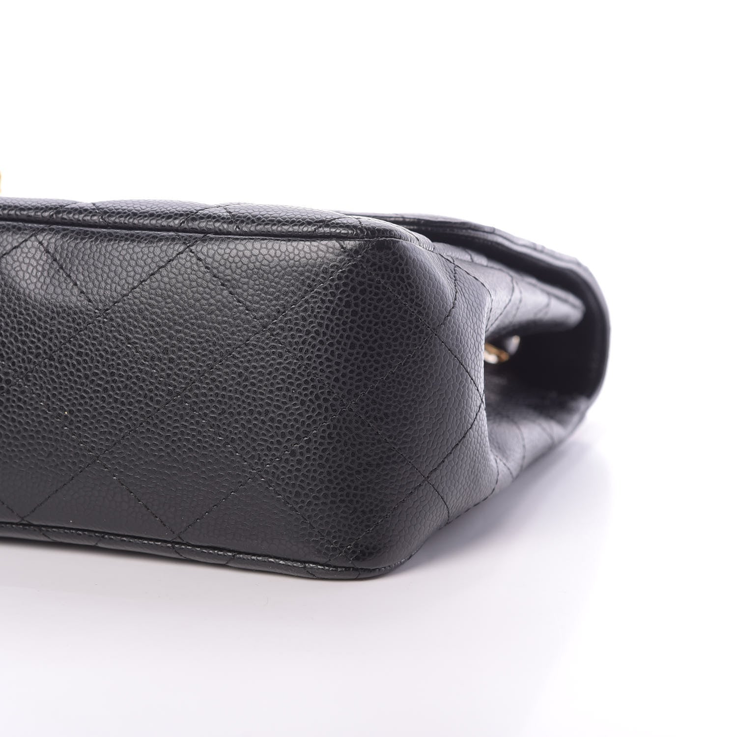 Chanel Caviar Quilted Jumbo Single Flap Black 11 of 14