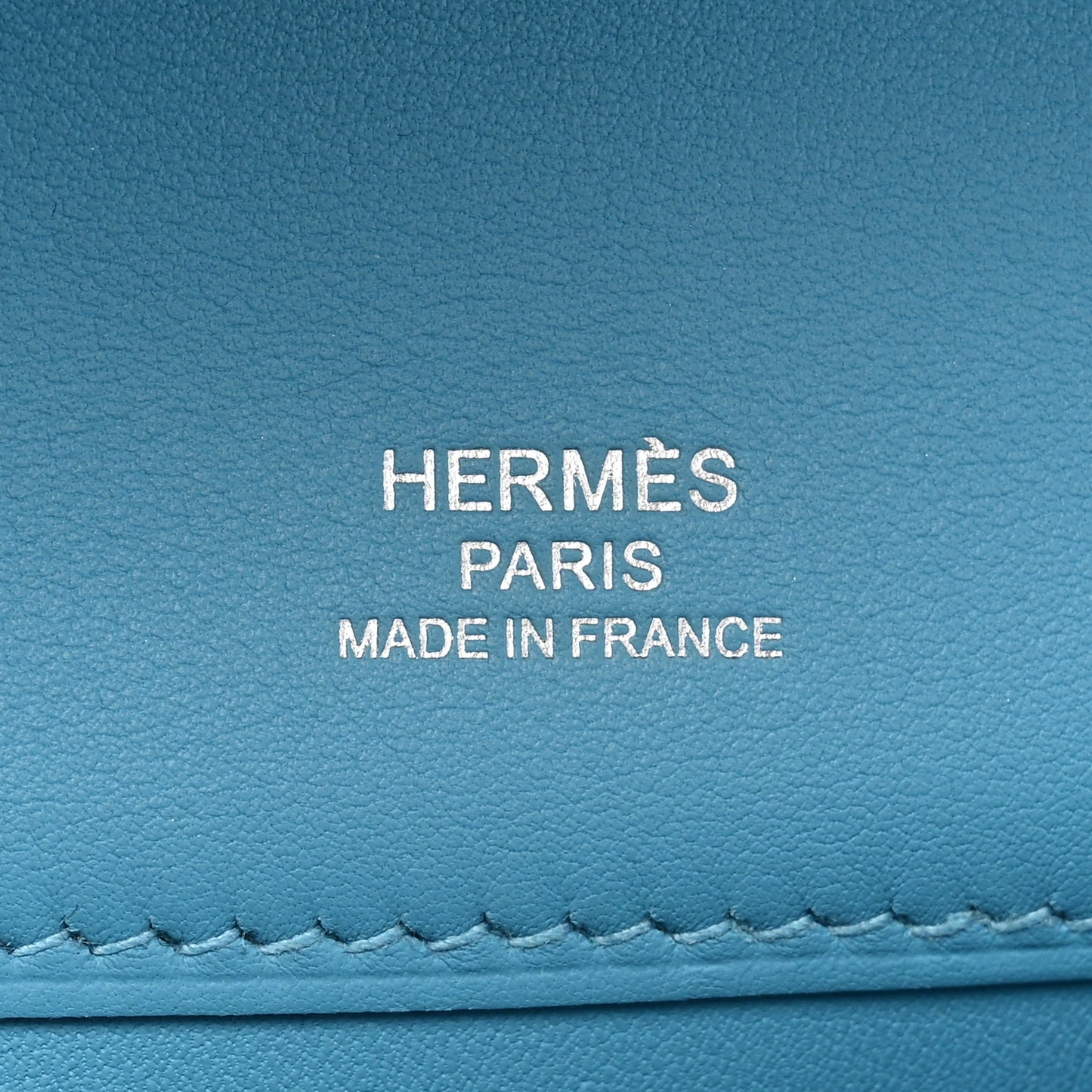 Swift Kelly Cut Clutch Pochette Bleu Du Nord