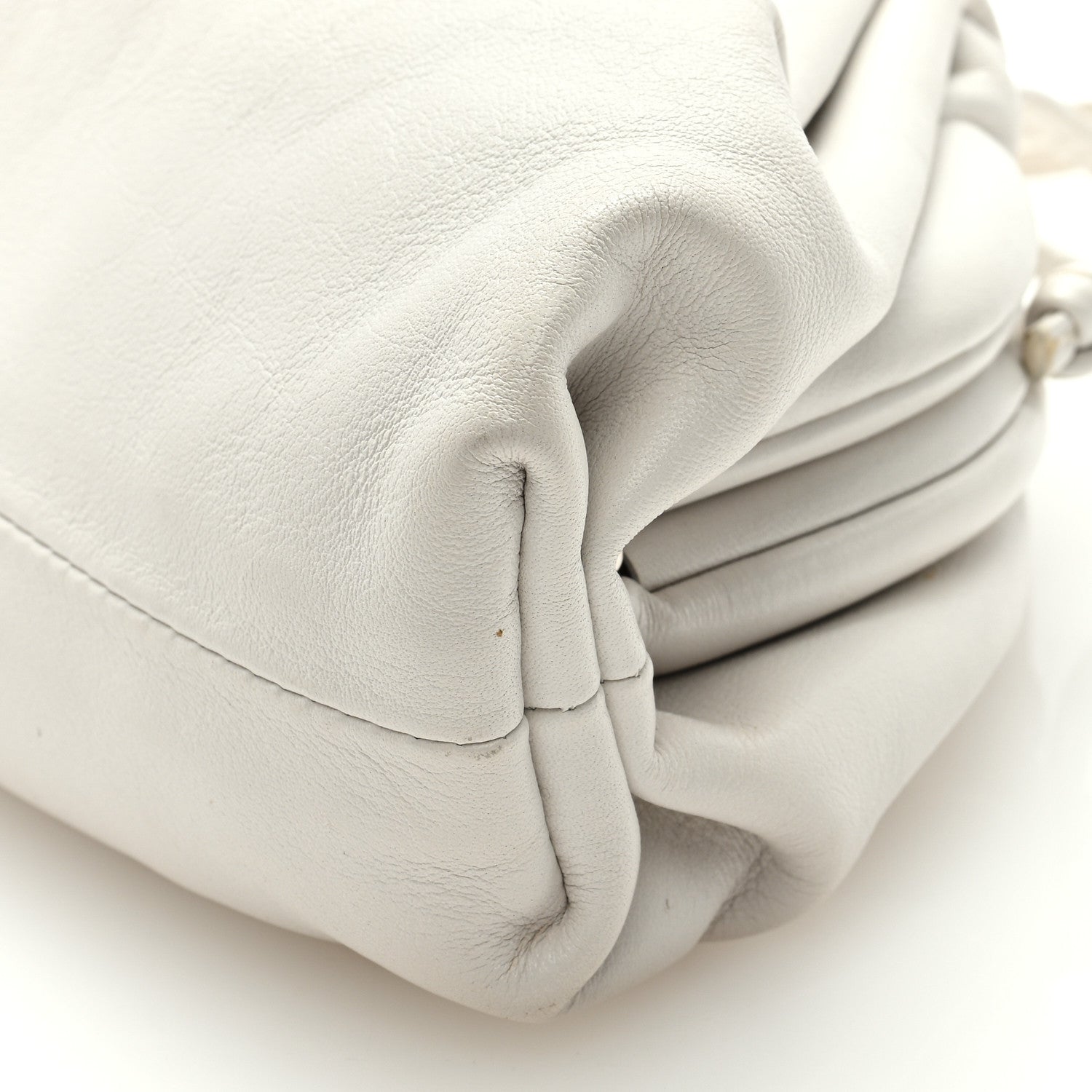 Bottega Veneta Butter Calfskin The Mini Pouch Chalk 8 of 8