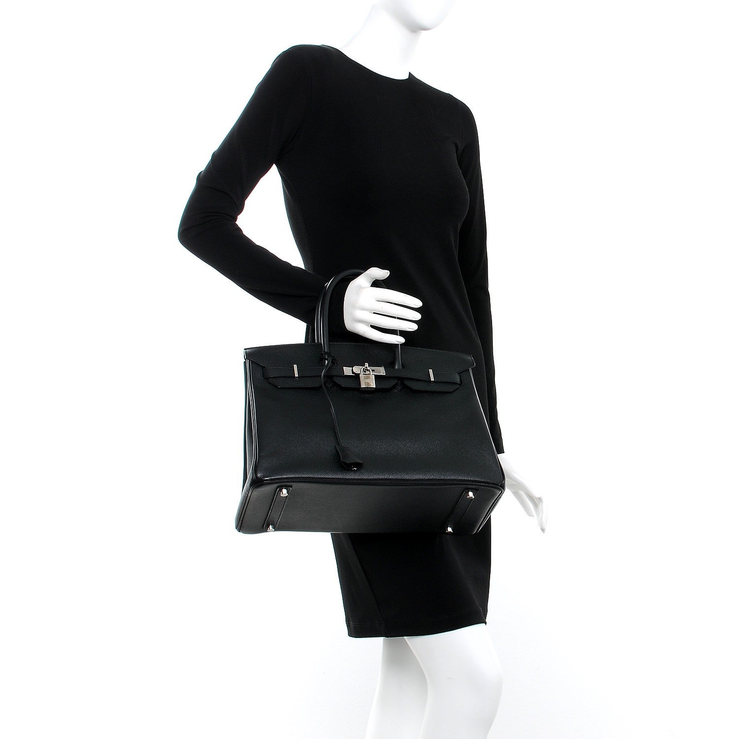 Hermes Epsom Birkin 35 Black 2 of 38