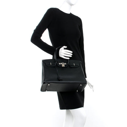 Hermes Epsom Birkin 35 Black 2 of 38