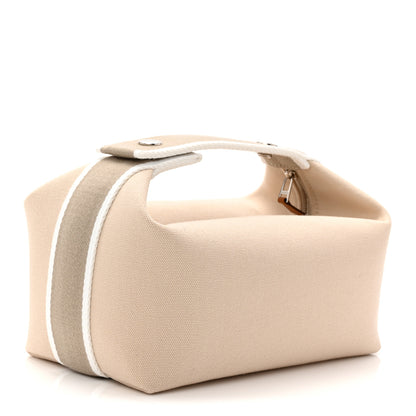 Hermes Canvas Small Bride-A-Brac Pouch Natural 3 of 6