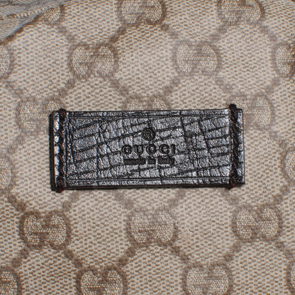Gucci Coated Canvas Monogram Large Duffle Bag Ebony 6 of 9