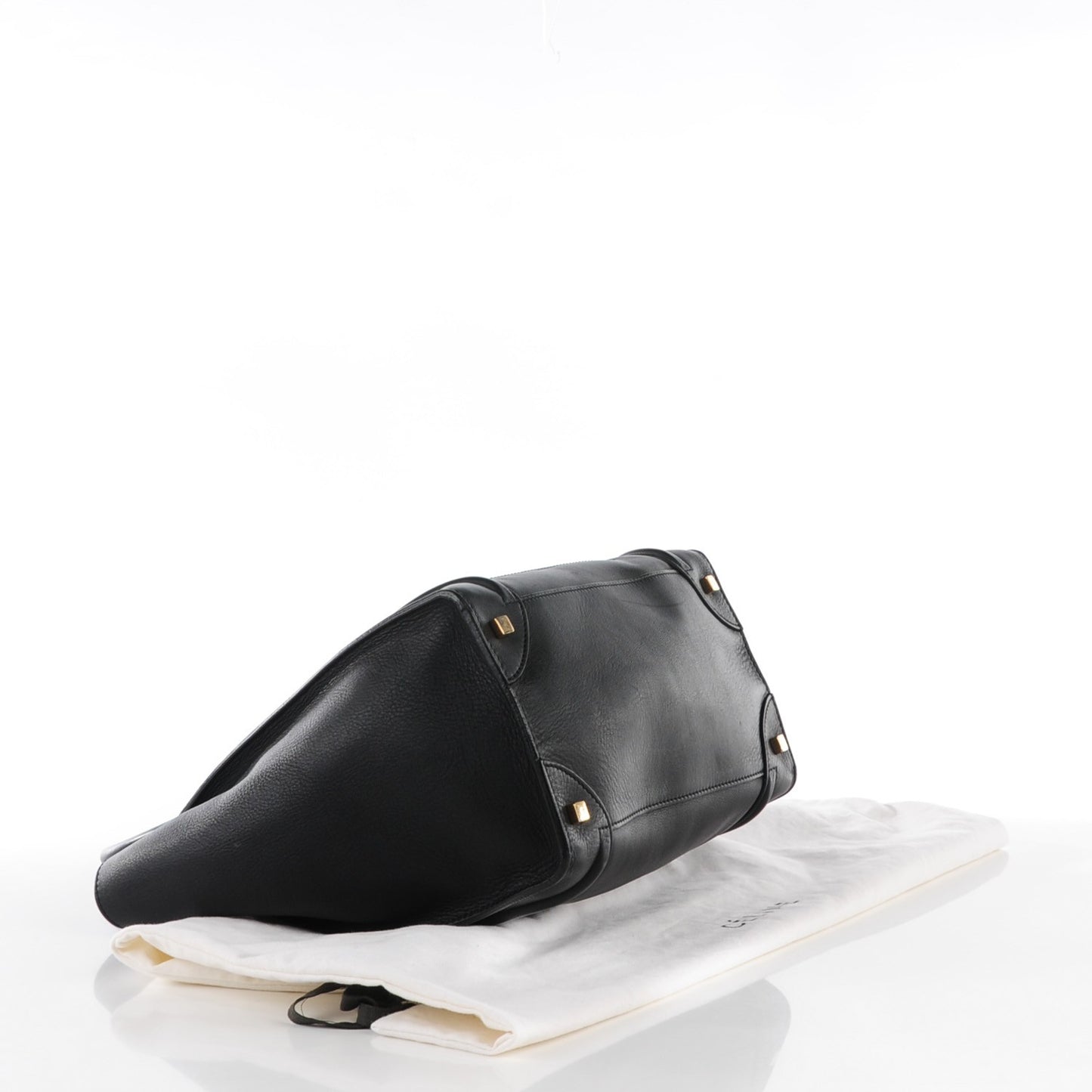 Smooth Calfskin Mini Luggage Black