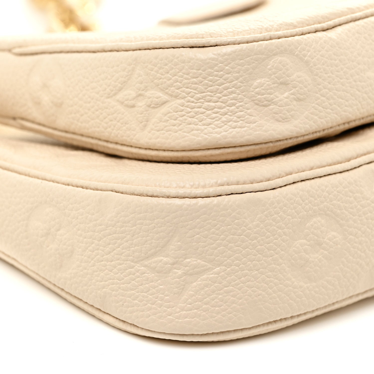 Louis Vuitton Empreinte Monogram Giant Multi Pochette Accessories Cream 10 of 13