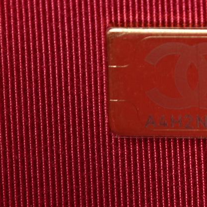 Chanel Caviar Quilted Wallet On Chain WOC Dark Pink 8 of 11