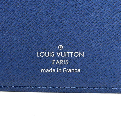 Louis Vuitton Taigarama Brazza Wallet NM Cobalt 6 of 6