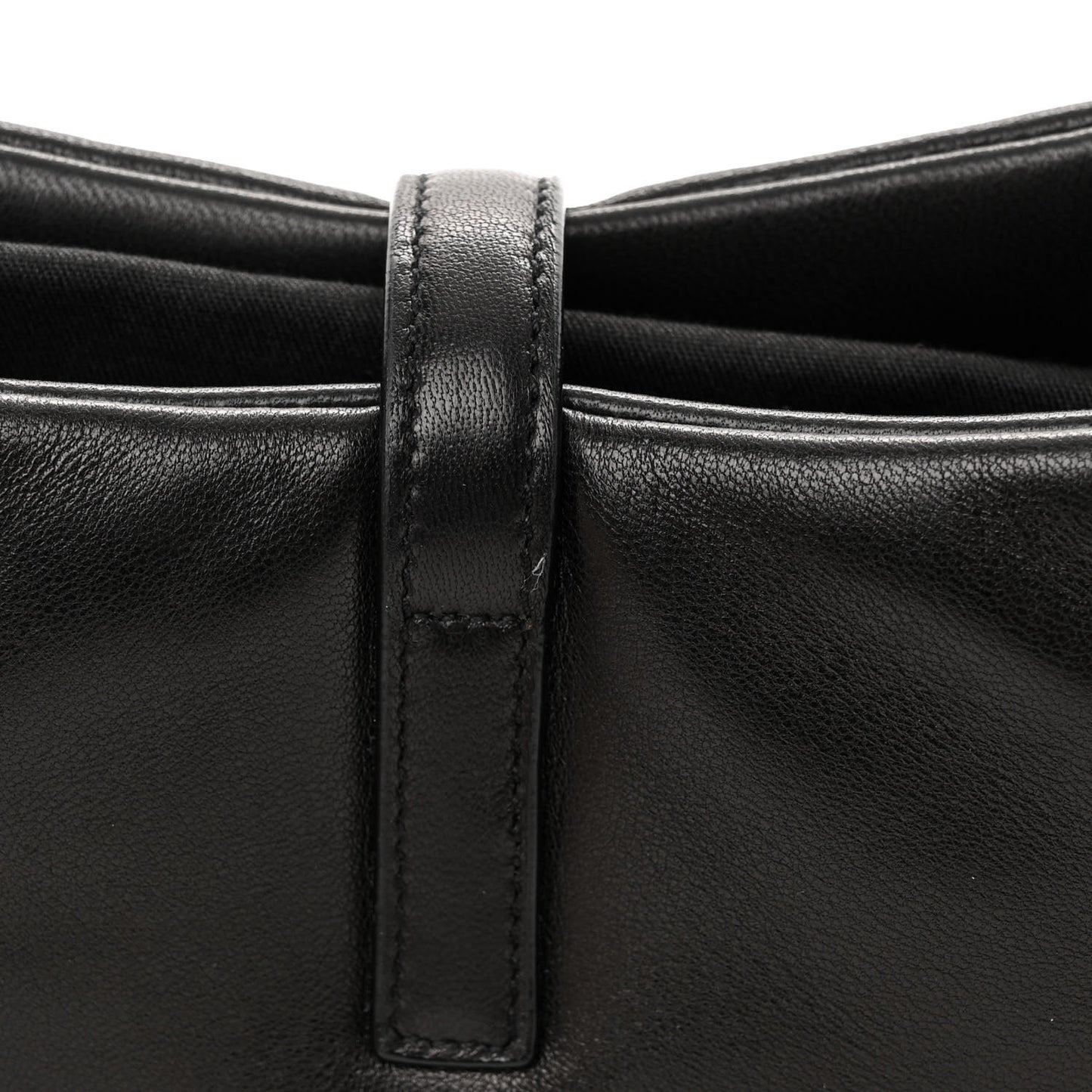 Padded Lambskin Le 5 A 7 Hobo Black