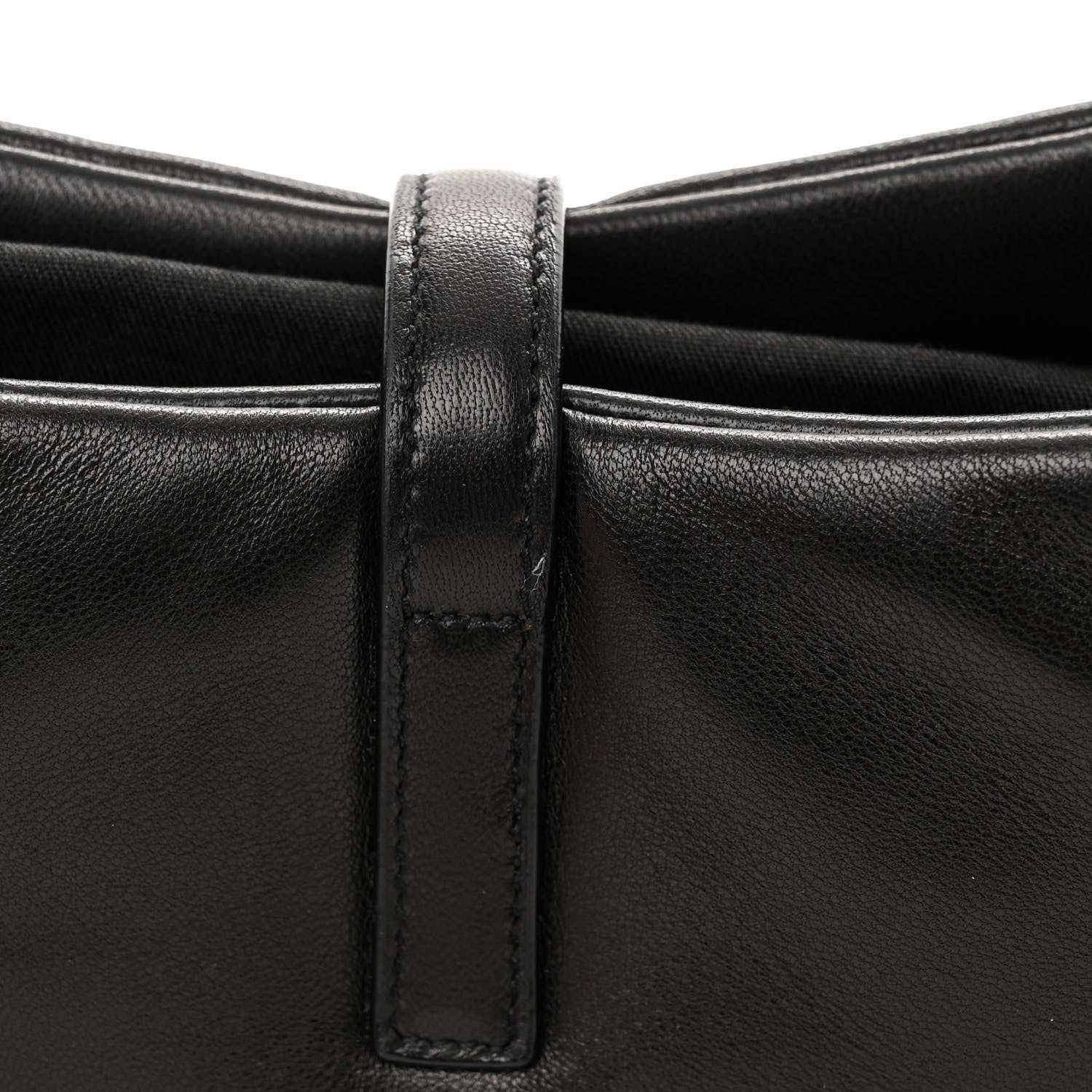 Saint Laurent Padded Lambskin Le 5 A 7 Hobo Black 12 of 12