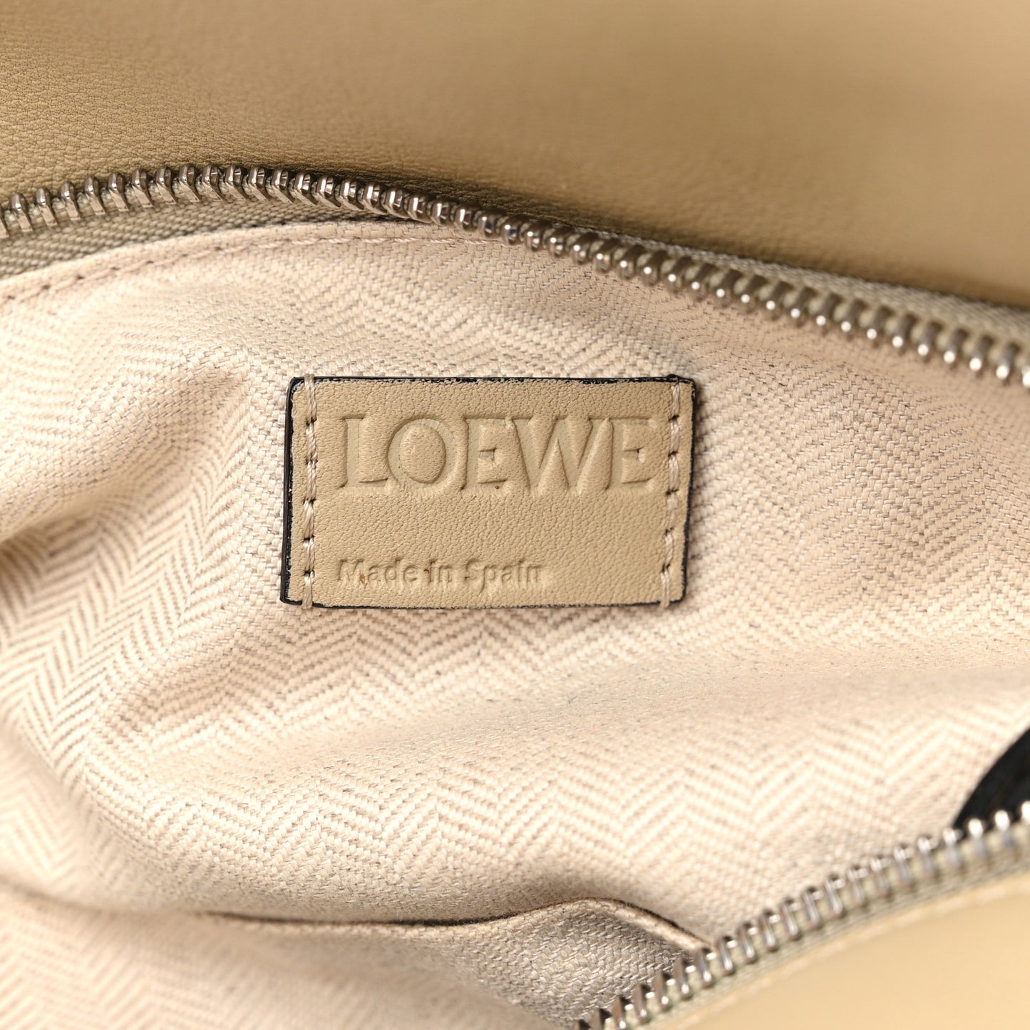 Calfskin Medium Puzzle Bag Piedra