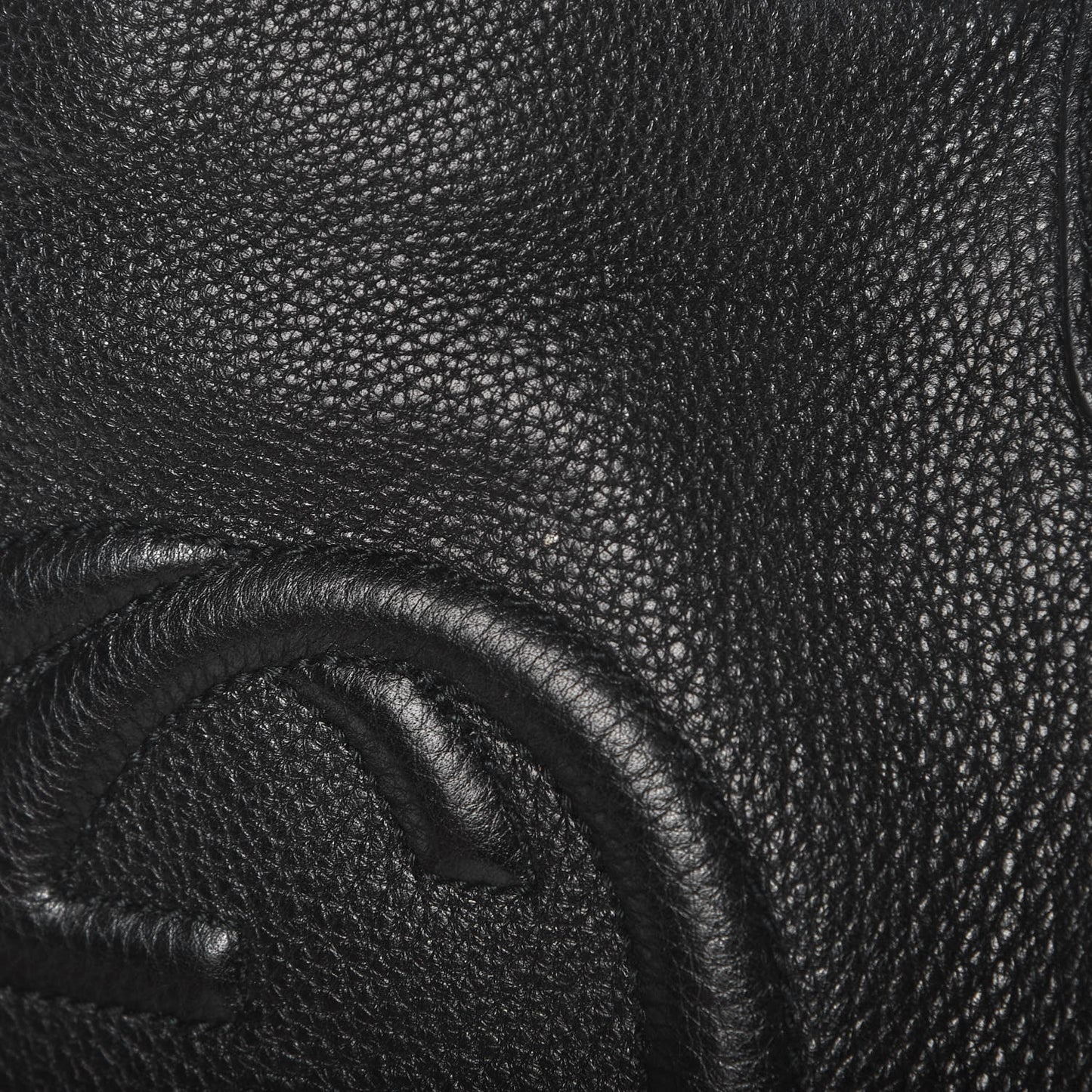 Pebbled Calfskin Small Soho Shoulder Bag Black