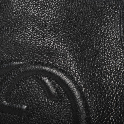 Gucci Pebbled Calfskin Small Soho Shoulder Bag Black 15 of 15