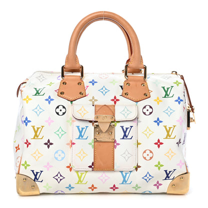 Louis Vuitton Monogram Multicolor Speedy 30 White 1 of 8