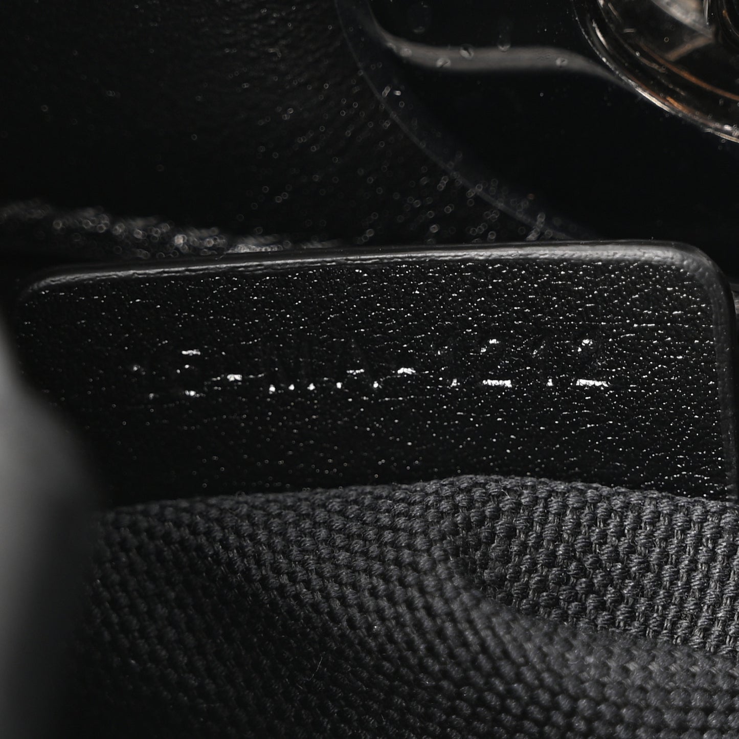 Lambskin Cannage The Lady 95.22 Black