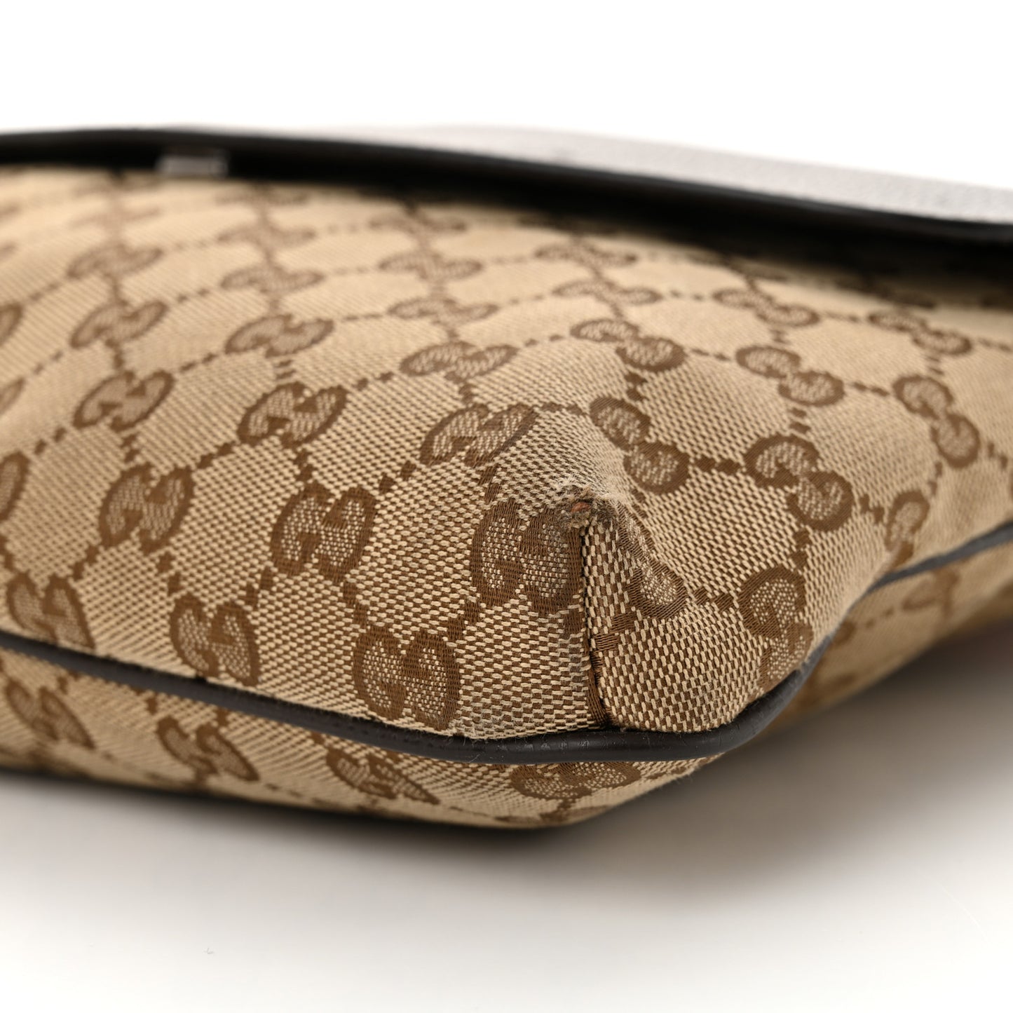 Monogram Signature Web Small Messenger Brown