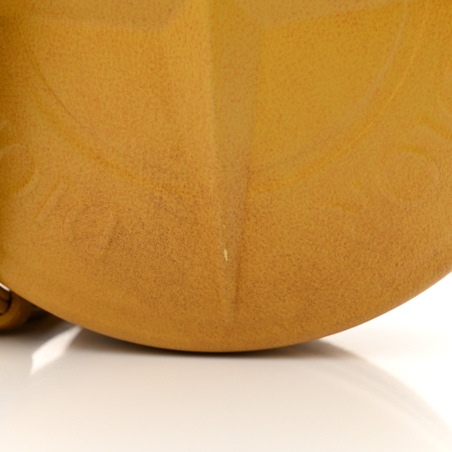 Christian Dior X STONE ISLAND Calfskin Mens Round Bag Tane Gold 11 of 12