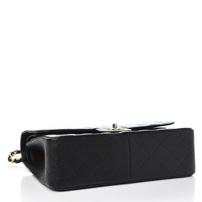 Chanel Caviar Quilted Jumbo Double Flap Black 4 of 7