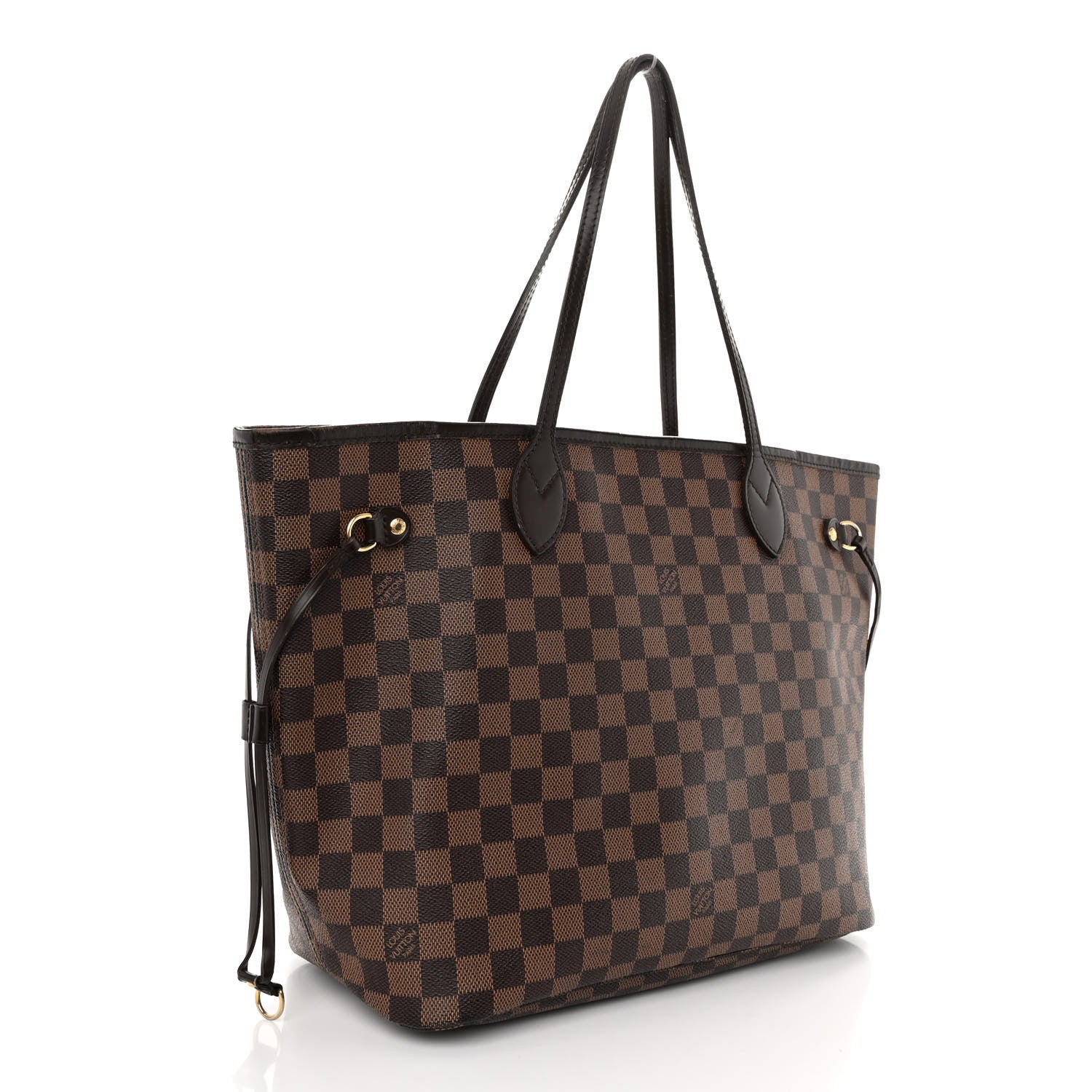 Louis Vuitton Damier Ebene Neverfull MM 3 of 10
