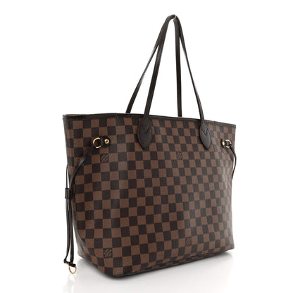 Louis Vuitton Damier Ebene Neverfull MM 3 of 10