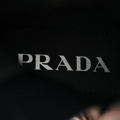 Prada Suede Monolith Chelsea 55mm Boots 37 Moro 7 of 9