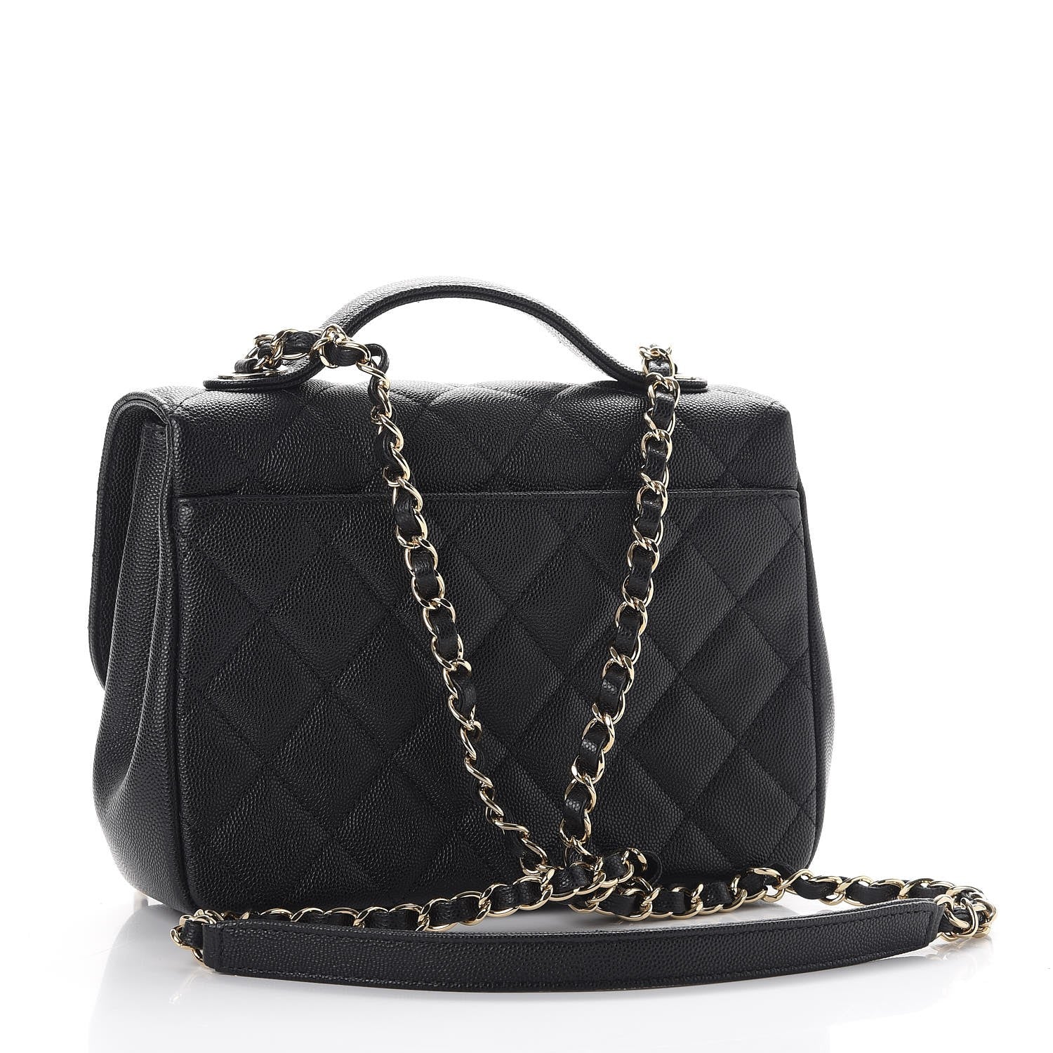 Chanel Caviar Quilted Medium Business Affinity Flap Black 3 of 8