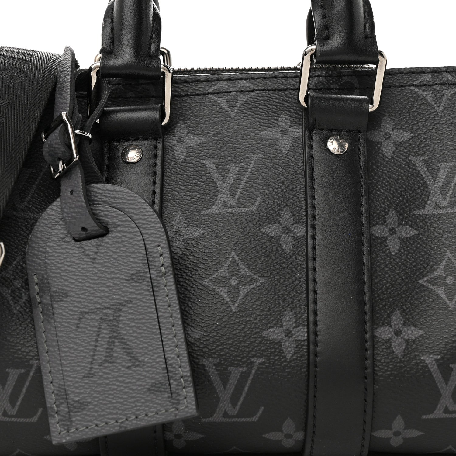Louis Vuitton Reverse Monogram Eclipse Keepall Bandouliere 25 7 of 10