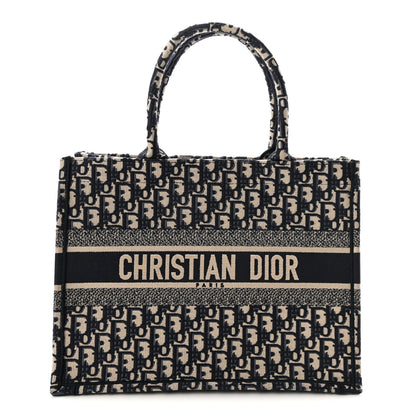Christian Dior Oblique Medium Book Tote Blue Multicolor 1 of 10