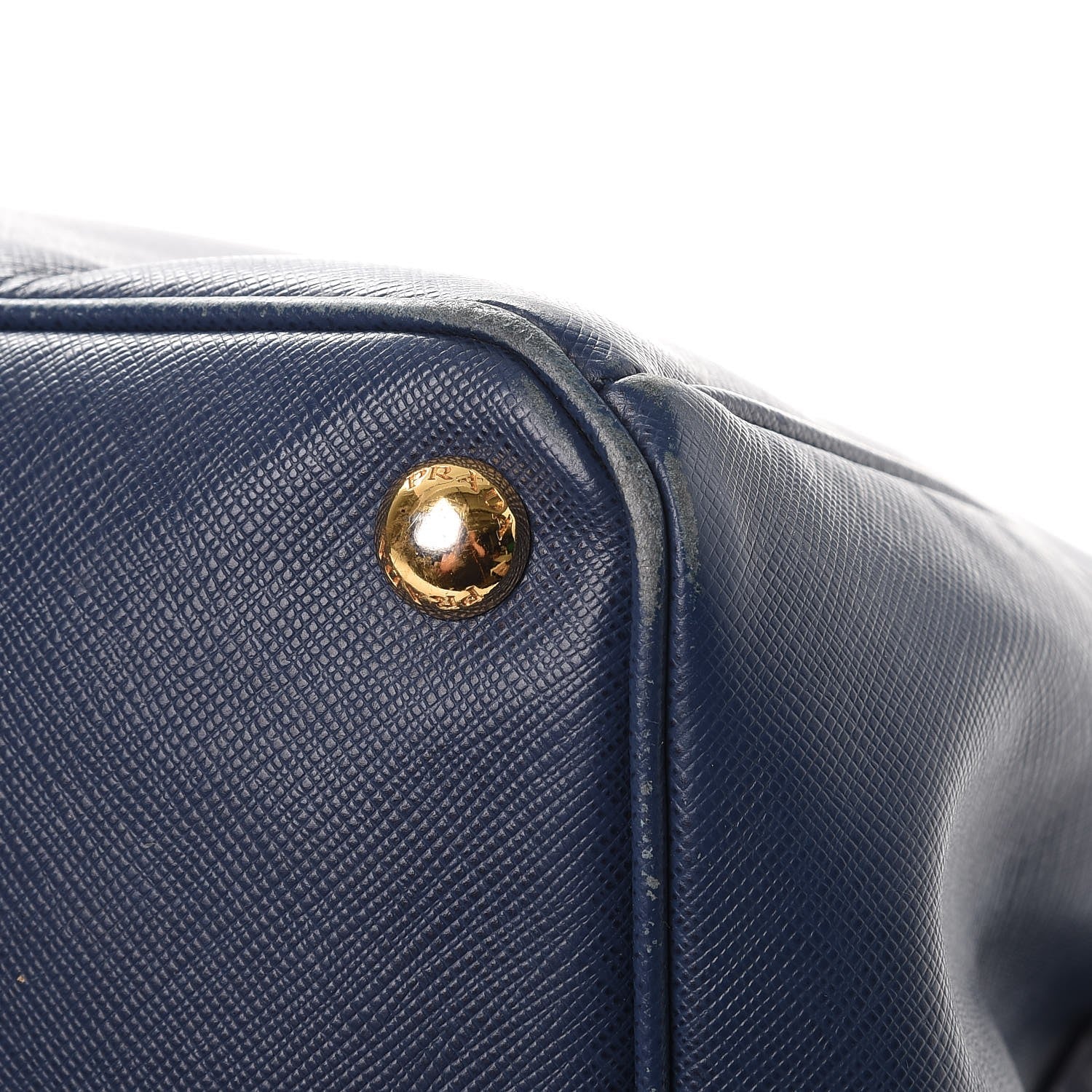 Prada Saffiano Lux Large Tote Bluette 18 of 24