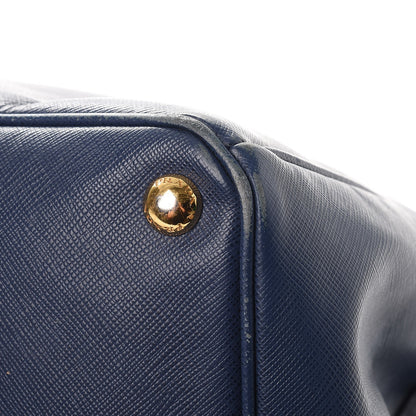 Prada Saffiano Lux Large Tote Bluette 18 of 24