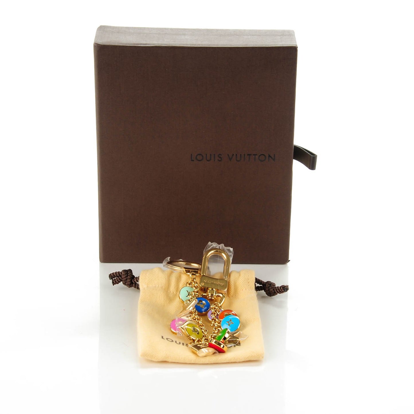 Pastilles Key Chain Bag Charm Multicolor