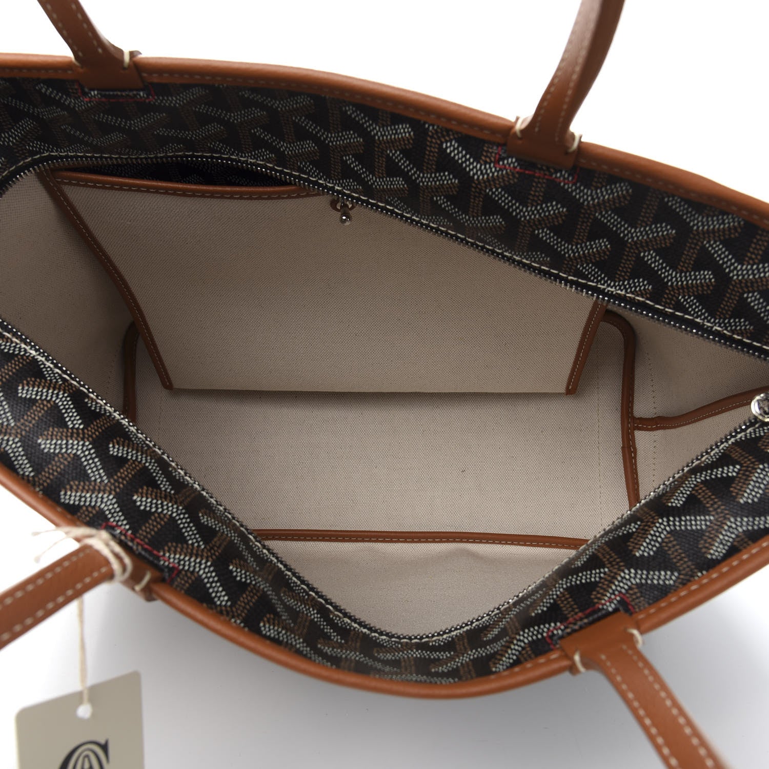 Goyard Goyardine Artois PM Black Gold 5 of 10