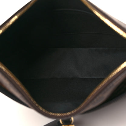 Louis Vuitton Damier Ebene Odeon MM Black 5 of 8