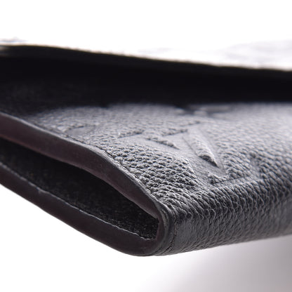 Louis Vuitton Empreinte Curieuse Wallet Black 14 of 15