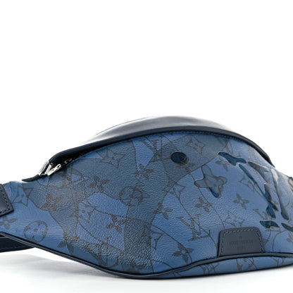 Louis Vuitton Monogram Aquagarden Discovery Bumbag Abyss Blue 8 of 9