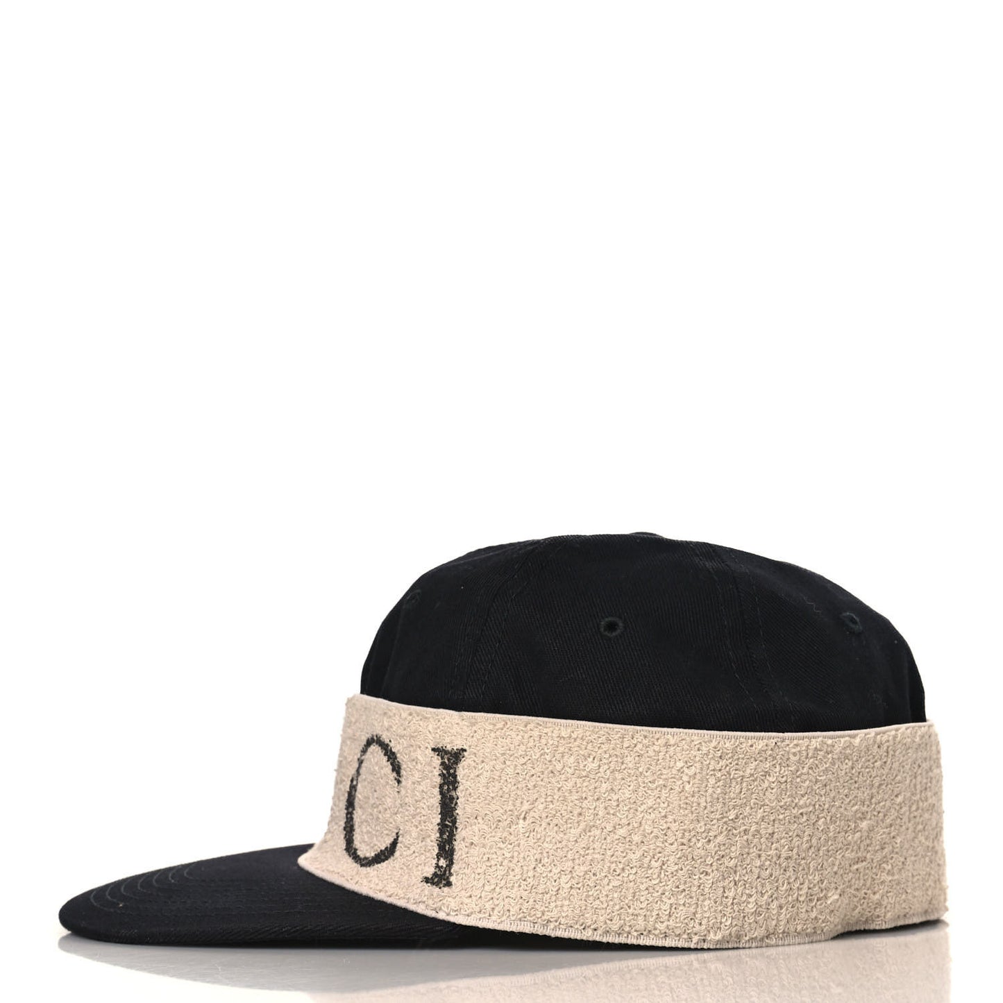 Gabardine Gucci Headband Baseball Hat 57 Black