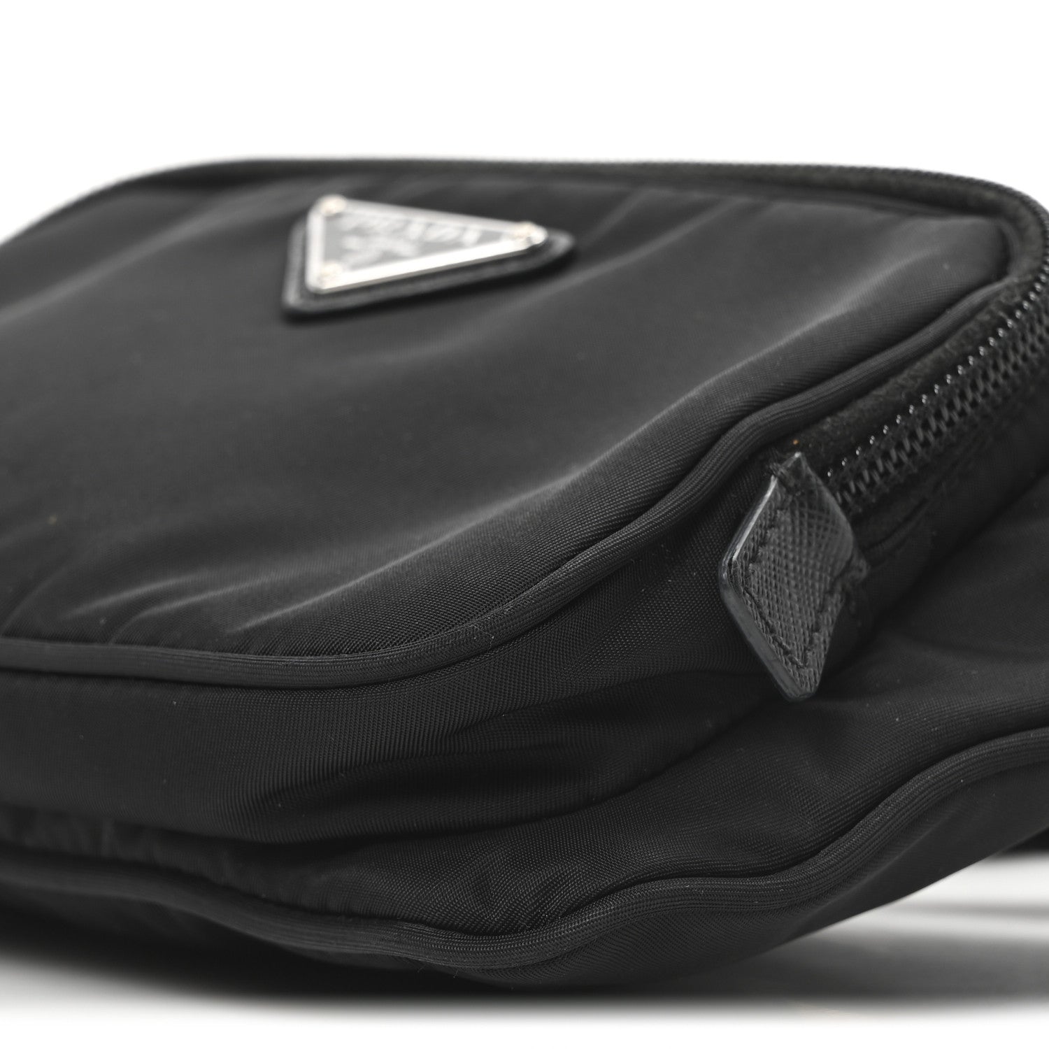 Prada Re-Nylon Saffiano Belt Bag Black 10 of 10