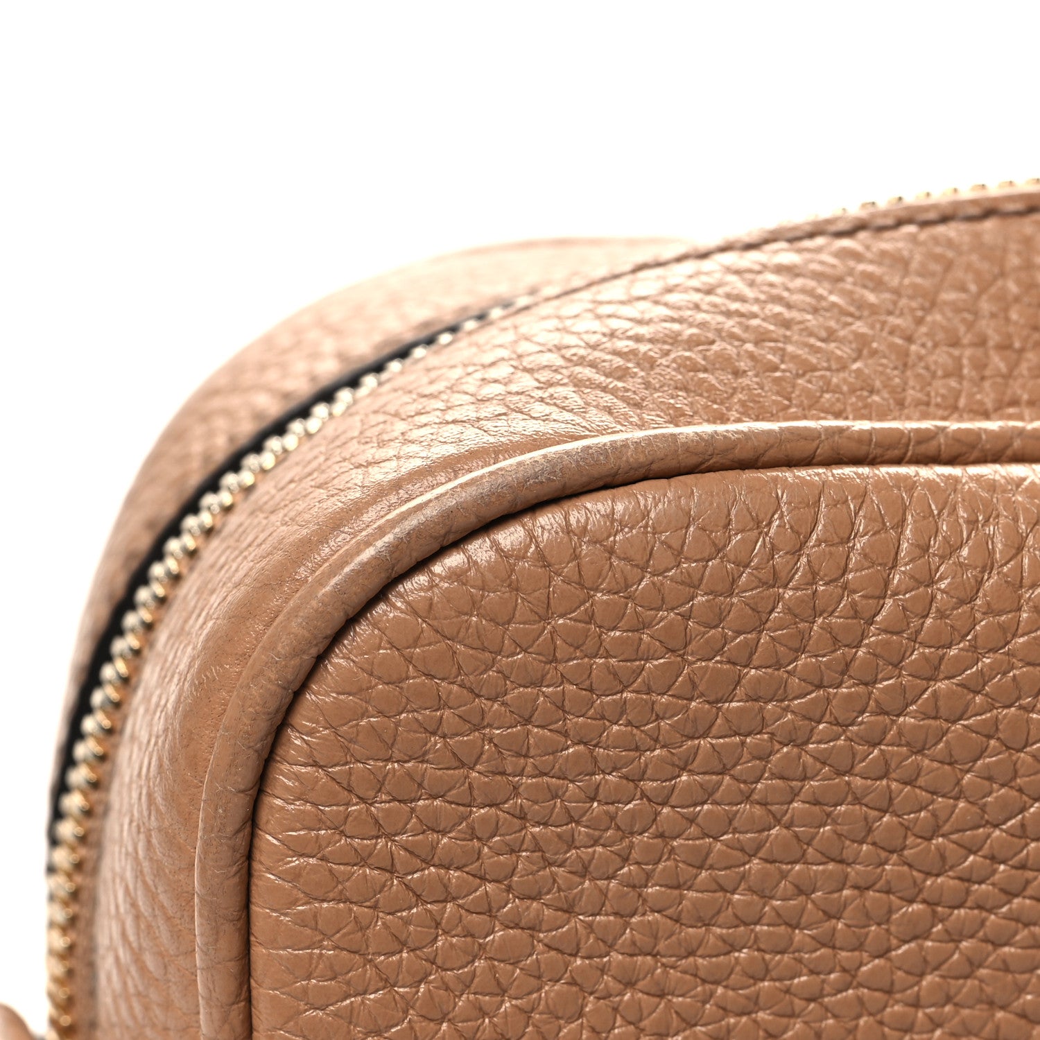 Gucci Cellarius Calfskin Small Soho Disco Bag Camelia 12 of 12