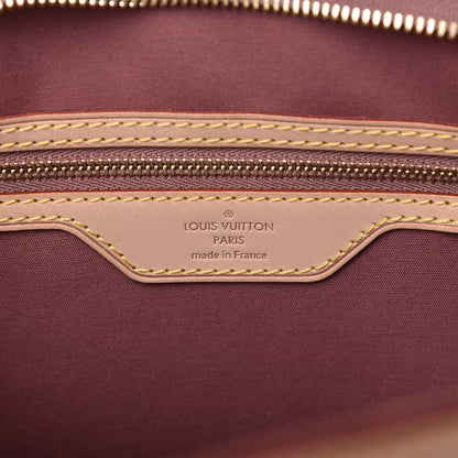 Louis Vuitton Vernis Brea MM Rose Velours 8 of 9