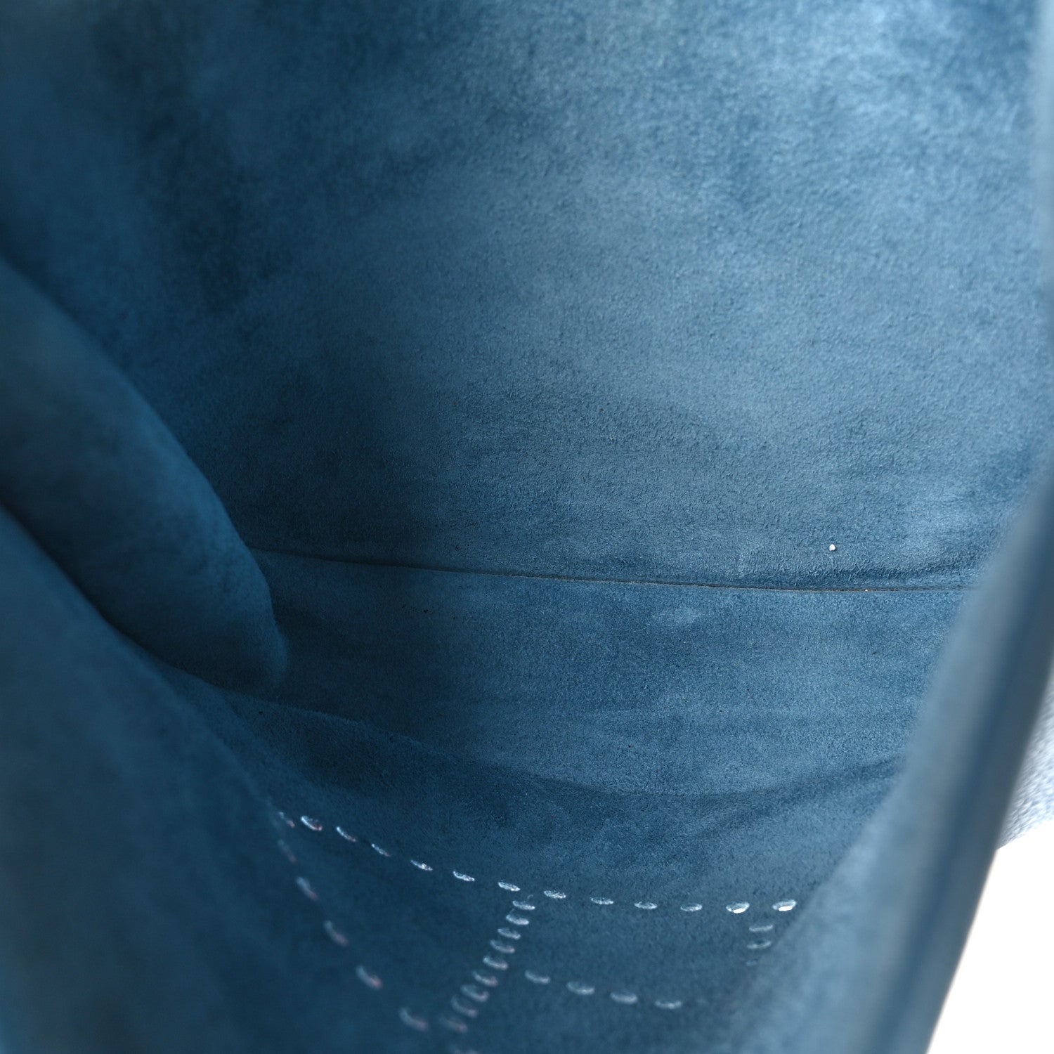 Hermes Taurillon Clemence Evelyne III GM Blue Jean 5 of 10