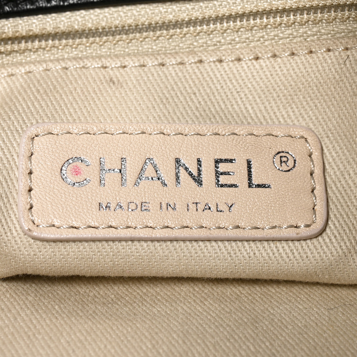 Chanel Pony Hair Double Contrast Stitch Tote Black 6 of 10