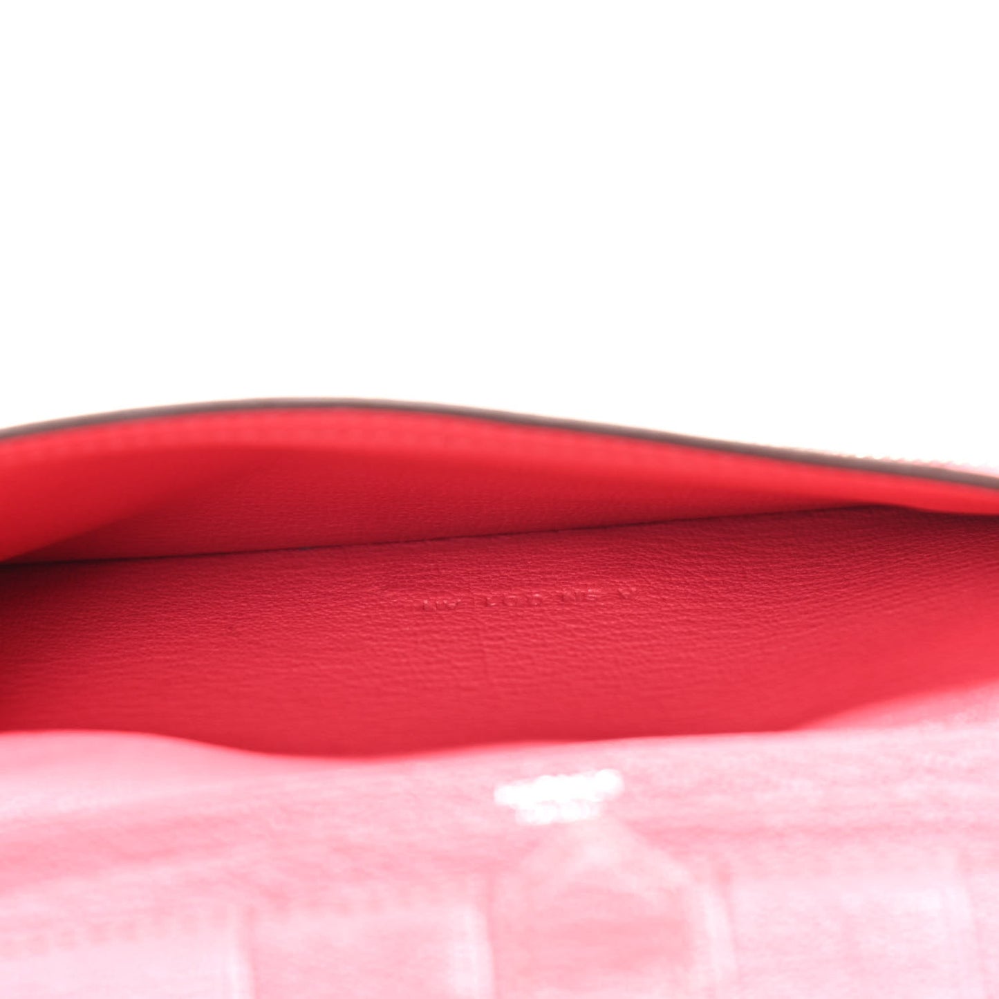 Chevre Mysore Bearn Gusset Wallet Rose Azalee