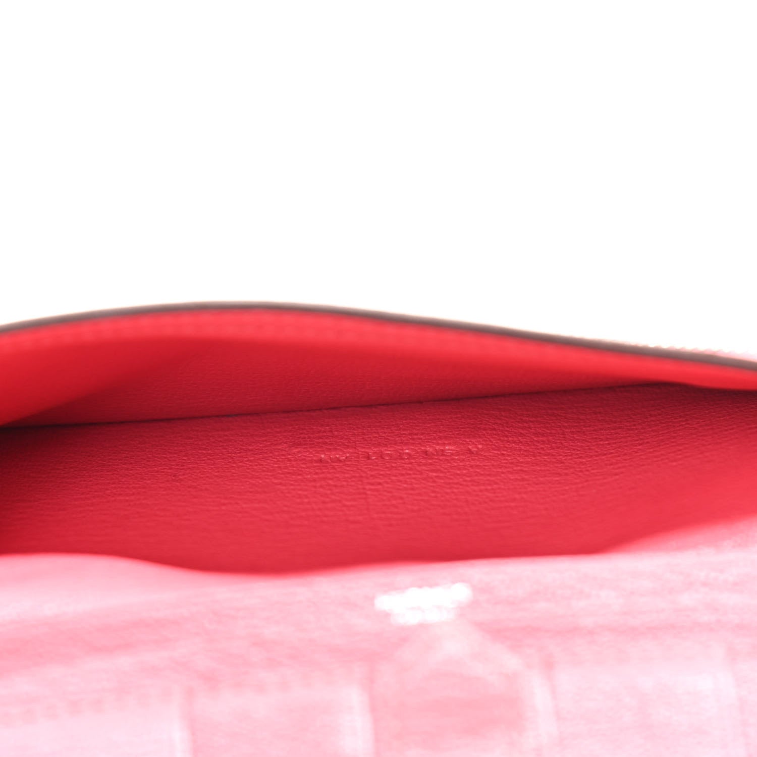 Hermes Chevre Mysore Bearn Gusset Wallet Rose Azalee 6 of 16