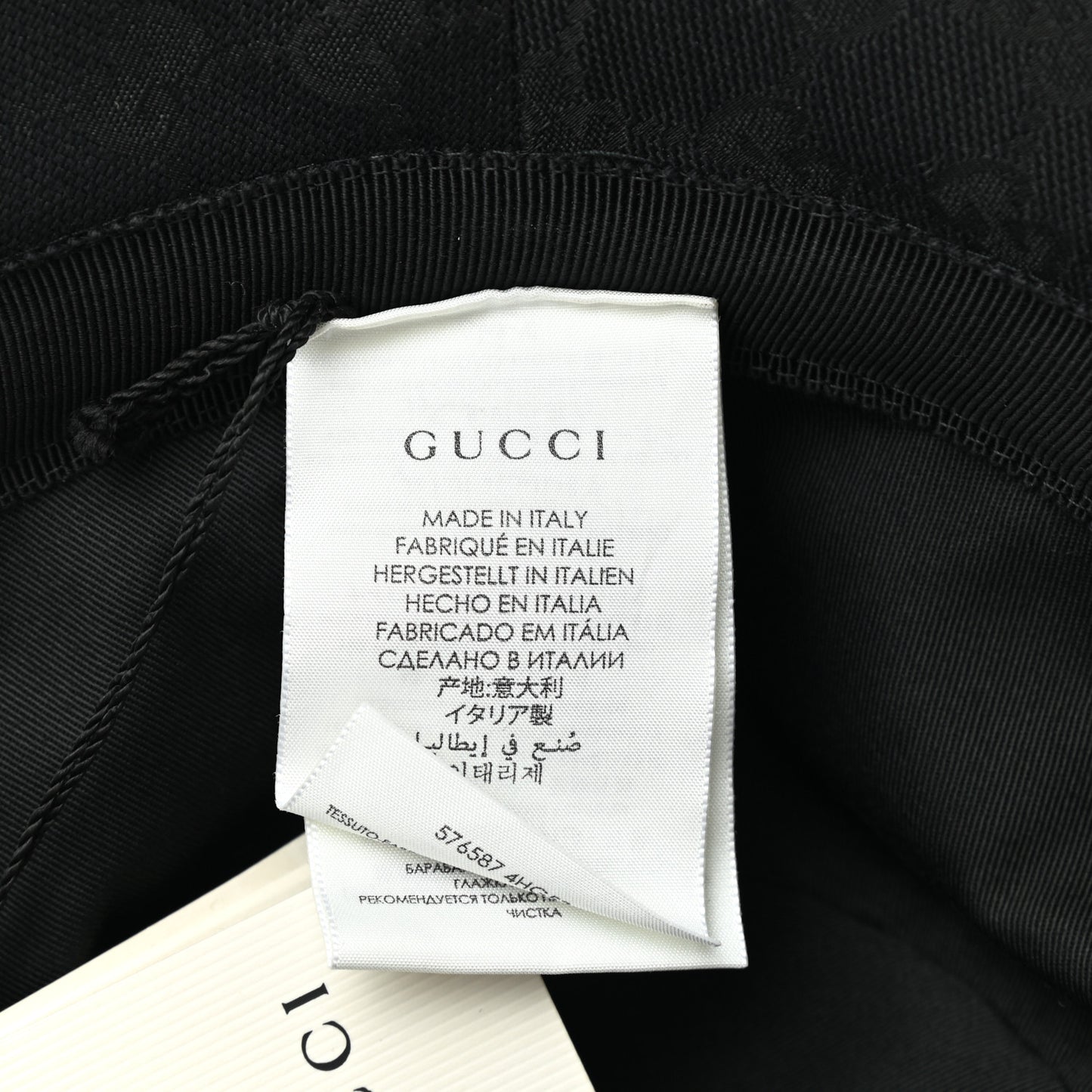 Monogram GG Canvas Fedora S Black